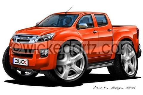 Isuzu D-Max Pick Up Orange DK (Items from £9.50)