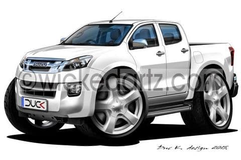 Isuzu D-Max Pick Up White DK (Items from £9.50)