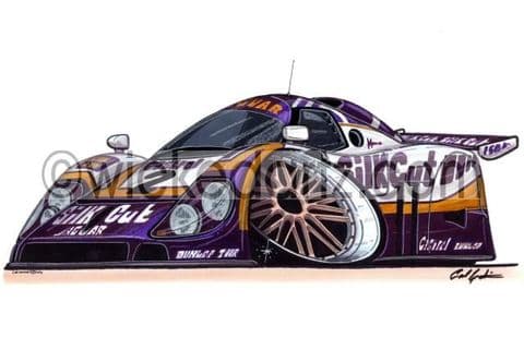 Jaguar Le Mans Car (Items from £9.50)