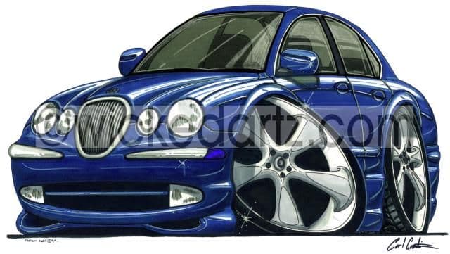 Jaguar S Type Blue (Items from £9.50)