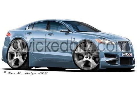 Jaguar XF Light Blue DK (Items from £9.50)
