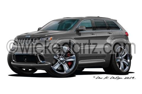 Jeep Grand Cherokee Grey DK (Items from £9.50)