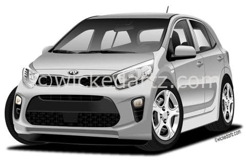 Kia Picanto City Car 2021+ Silver (Items from £9.50)