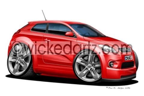 Kia Pro_ceed Red DK (Items from £9.50)