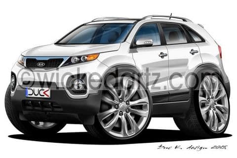 Kia Sorento MK2 2010+ White DK (Items from £9.50)