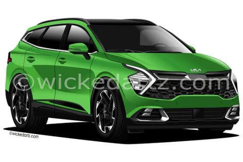 Kia Sportage MK5 2022+ Green (Items from £9.50)
