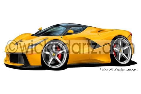 LaFerrari Yellow DK (Items from £9.50)