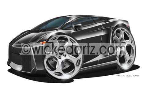Lamborghini Gallardo Black DK (Items from £9.50)