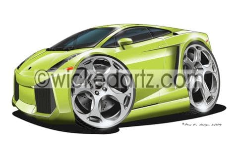 Lamborghini Gallardo Green DK (Items from £9.50)