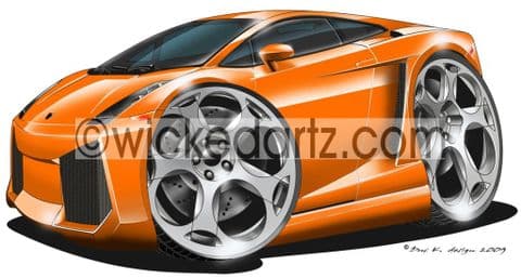 Lamborghini Gallardo Orange DK (Items from £9.50)