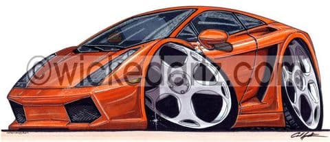 Lamborghini Gallardo Orange (Items from £9.50)