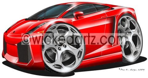 Lamborghini Gallardo Red DK (Items from £9.50)