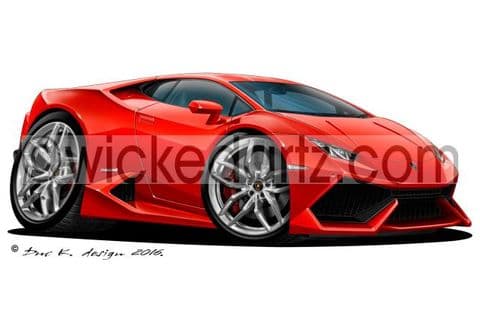 Lamborghini Huracan Red DK (Items from £9.50)