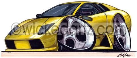 Lamborghini Murcielago Yellow (Items from £9.50)