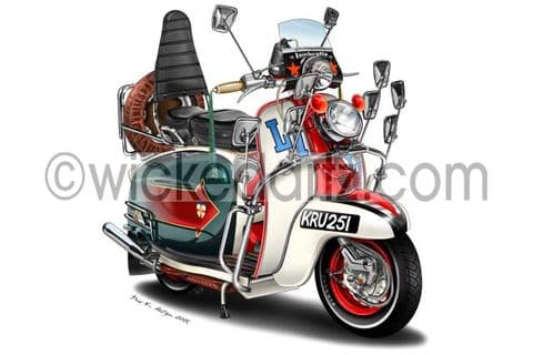 Lambretta 'Quadrophenia' Film Scooter DK (Items from £9.50)