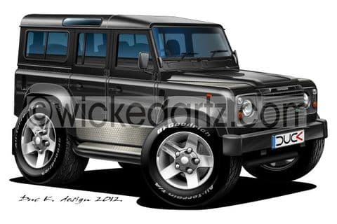 Land Rover Defender 110 Black DK (Items from £9.50)