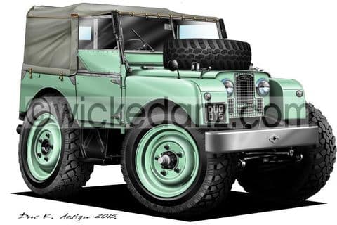 Land Rover Defender Series 1 Light Green DK (Items from £9.50)