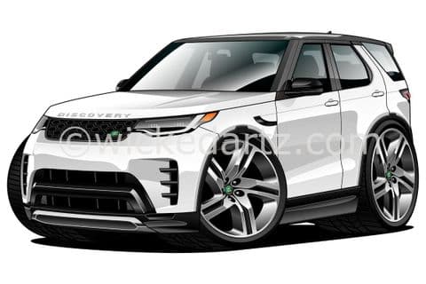 Land Rover Discovery 4x4 2021+ White (Items from £9.50)