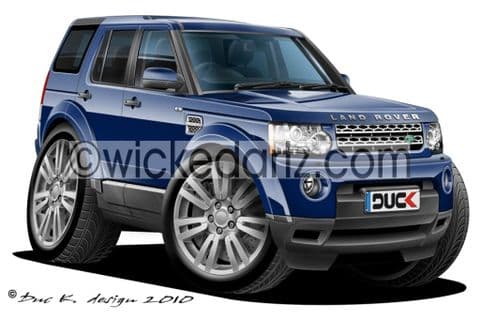 Land Rover Discovery Blue DK (Items from £9.50)