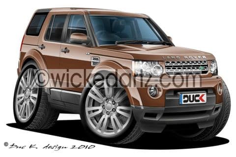 Land Rover Discovery Brown DK (Items from £9.50)