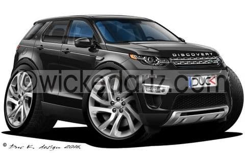 Land Rover Discovery SE/HSE Sport 2015+ Black DK (Items from £9.50)