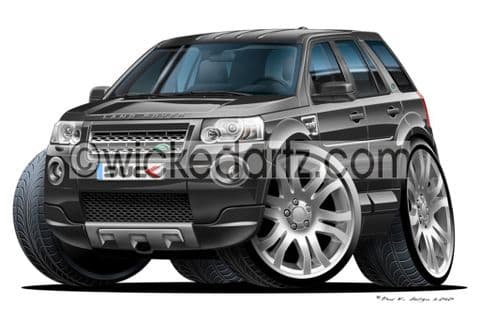 Land Rover Freelander Black DK (Items from £9.50)