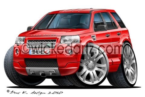 Land Rover Freelander Red DK (Items from £9.50)