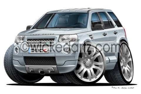 Land Rover Freelander Silver DK (Items from £9.50)