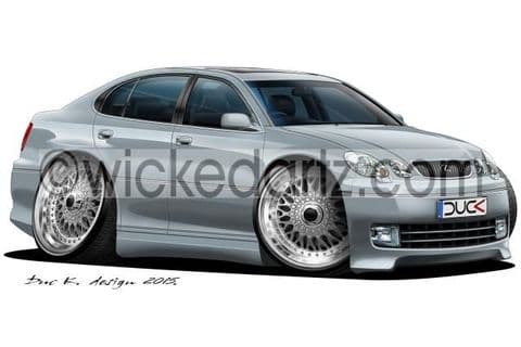 Lexus GS300 Silver DK (Items from £9.50)