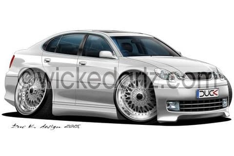 Lexus GS300 White DK (Items from £9.50)