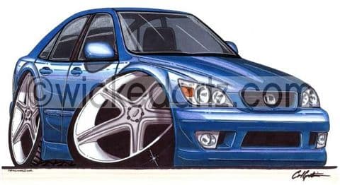 Lexus IS200 Blue (Items from £9.50)