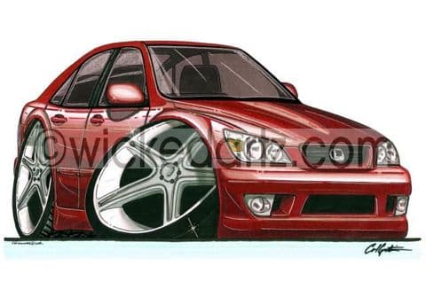 Lexus IS200 Red (Items from £9.50)