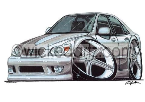Lexus IS200 Silver (Items from £9.50)