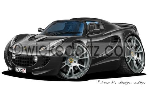 Lotus Elise Series 2 Black DK (Items from £9.50)