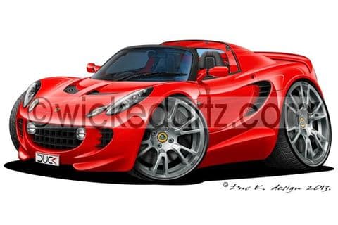 Lotus Elise Series 2 Red DK (Items from £9.50)