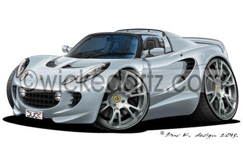 Lotus Elise Series 2 Silver DK (Items from £9.50)