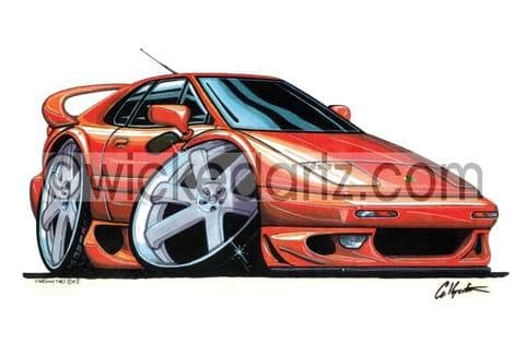 Lotus Esprit Orange (Items from £9.50)