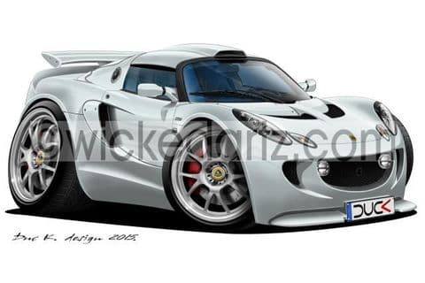 Lotus Exige S Silver DK (Items from £9.50)