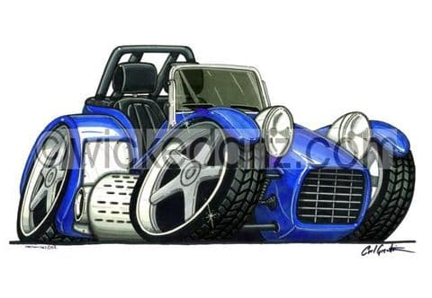 Lotus Super 7 Blue (Items from £9.50)
