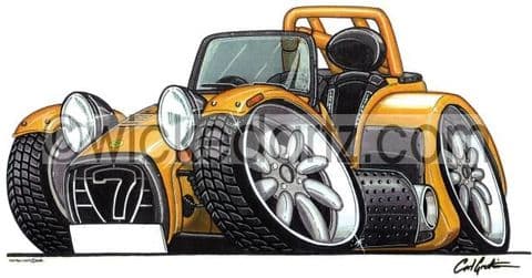 Lotus Super 7 Gold (Items from £9.50)