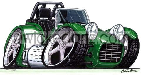 Lotus Super 7 Green (Items from £9.50)
