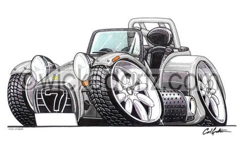 Lotus Super 7 Silver (Items from £9.50)