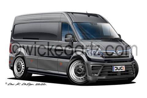 MAN TGE Panel Van Black DK (Items from £9.50)
