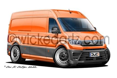 MAN TGE Panel Van Orange DK (Items from £9.50)