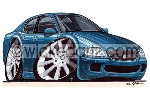 Maserati Quattroporte Blue (Items from £9.50)