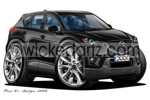 Mazda CX5 Crossover Black DK (Items from £9.50)