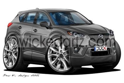 Mazda CX5 Crossover Grey DK (Items from £9.50)