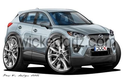 Mazda CX5 Crossover Silver DK (Items from £9.50)