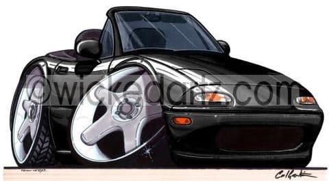 Mazda MX5 MK1 Black (Items from £9.50)