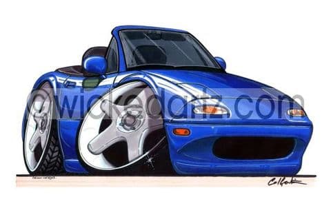 Mazda MX5 MK1 Blue (Items from £9.50)